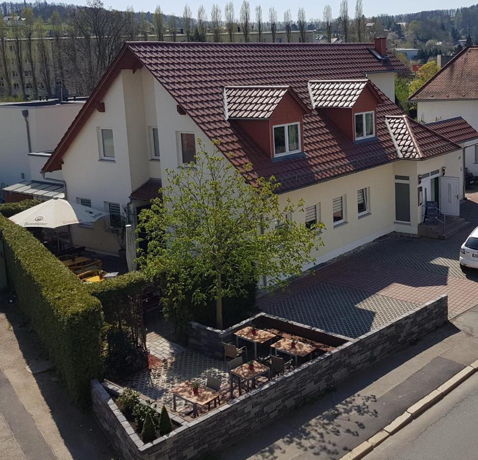 Hotel Zum Obstler - Gaststaette Und Pension Gera Zewnętrze zdjęcie